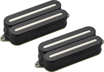 SET FLUENCE MODERN OPENCORE, 7 STRINGS, 3 VOICES, BLACK, RAIL NICKEL