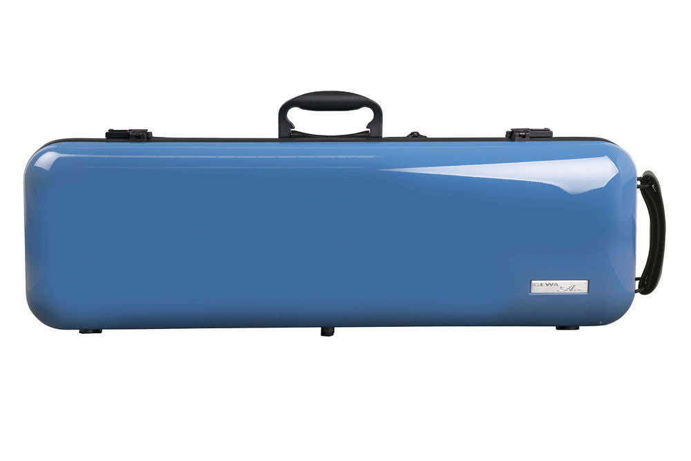 Air 2.1 Glänzendes Blau - Violine 4/4 (Metro-Griff)