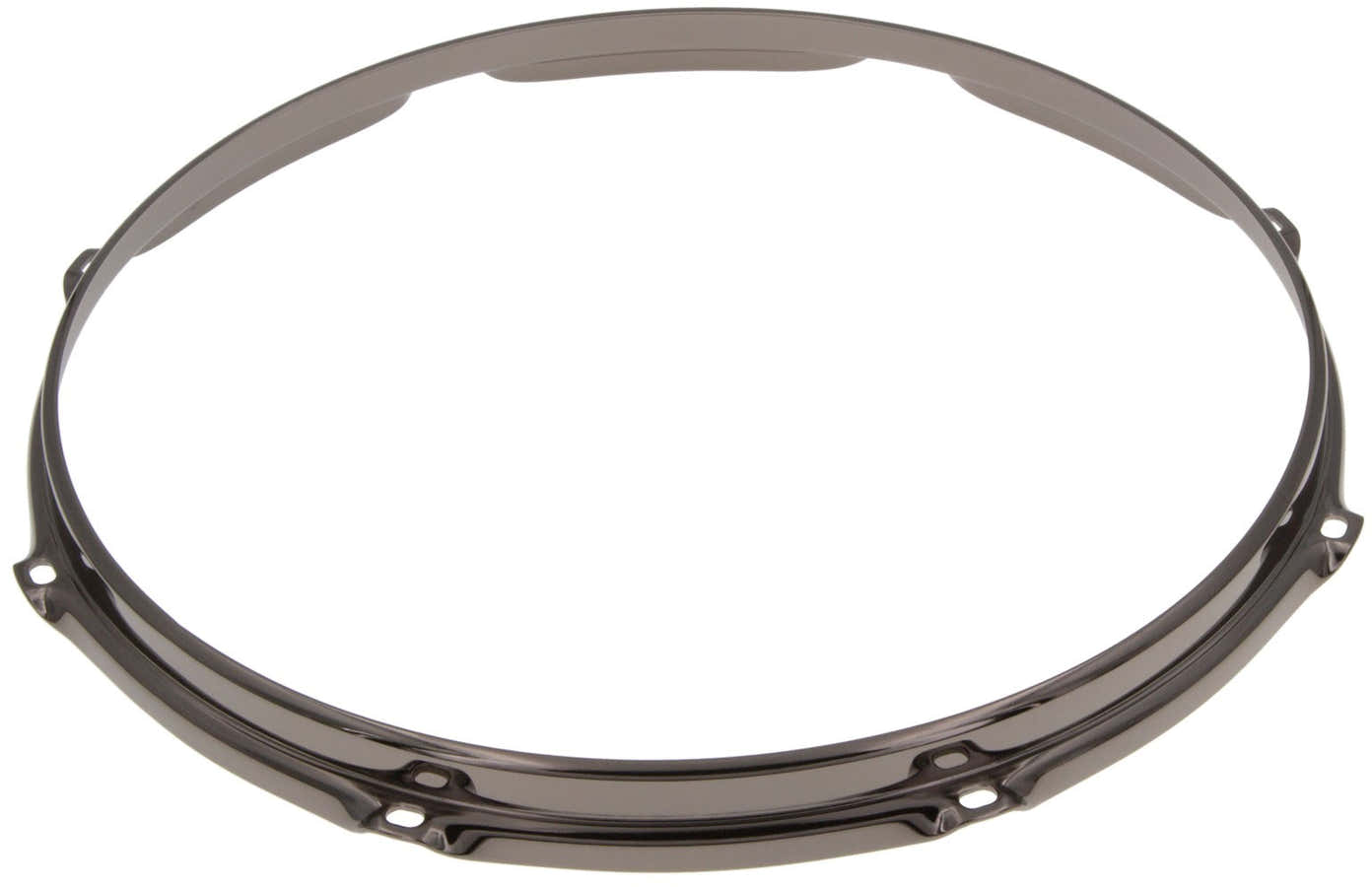 HS23-13-8BK - 13" Spannreifen 8-Loch Schwarze S-Stil dreifache Flansch 2.3mm