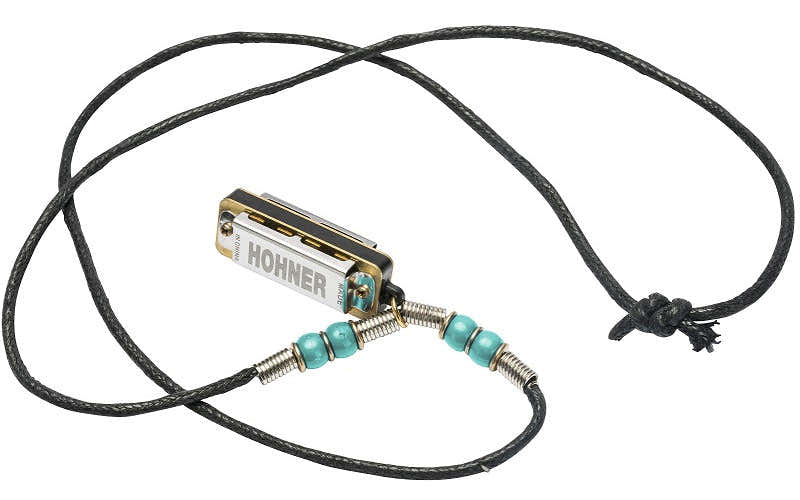 Mini Harp Halskette Türkis - 4 Löcher