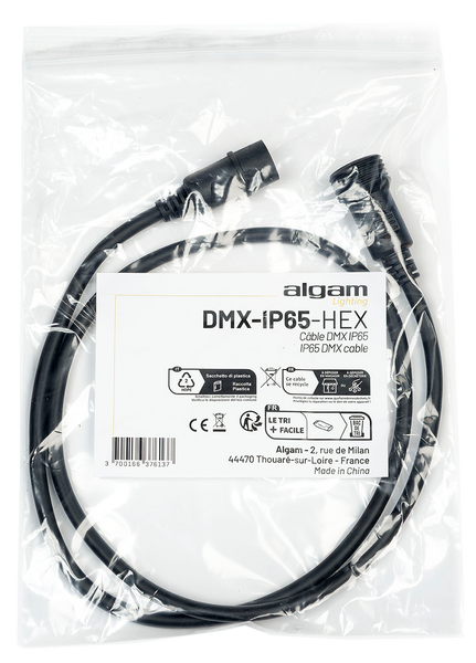 Algam Lighting DMX IP65-Kabel für IP Par 712/1212 HEX