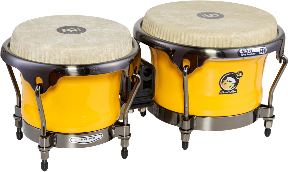 AA400SY - Alexandra Alban Signature 7" & 8 1/2" Bongo - Sunrise Yellow