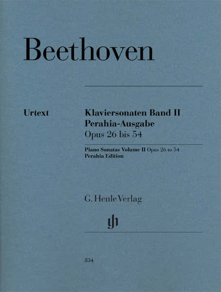 Beethoven L.V. - Sonates Pour Piano Vol.2 Op.26-54 (edition Perahia)