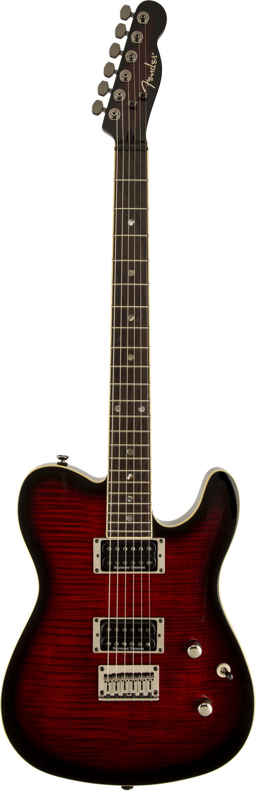 Telecaster LTD LRL Schwarzkirsch-Burst