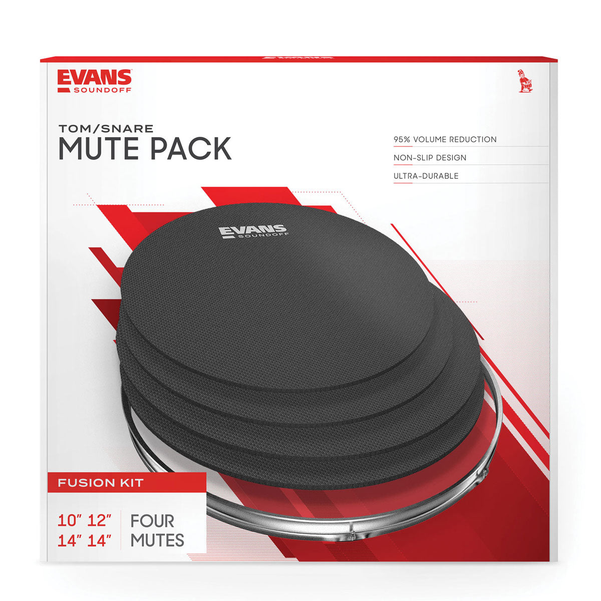 SO0244 - SOUND OFF DMPFER SET FUSION SIZES 10 - 12 - 14 - 14