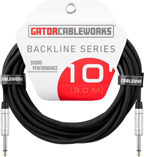 Gator Cableworks Lautsprecherkabel - Backline 3 m Jack