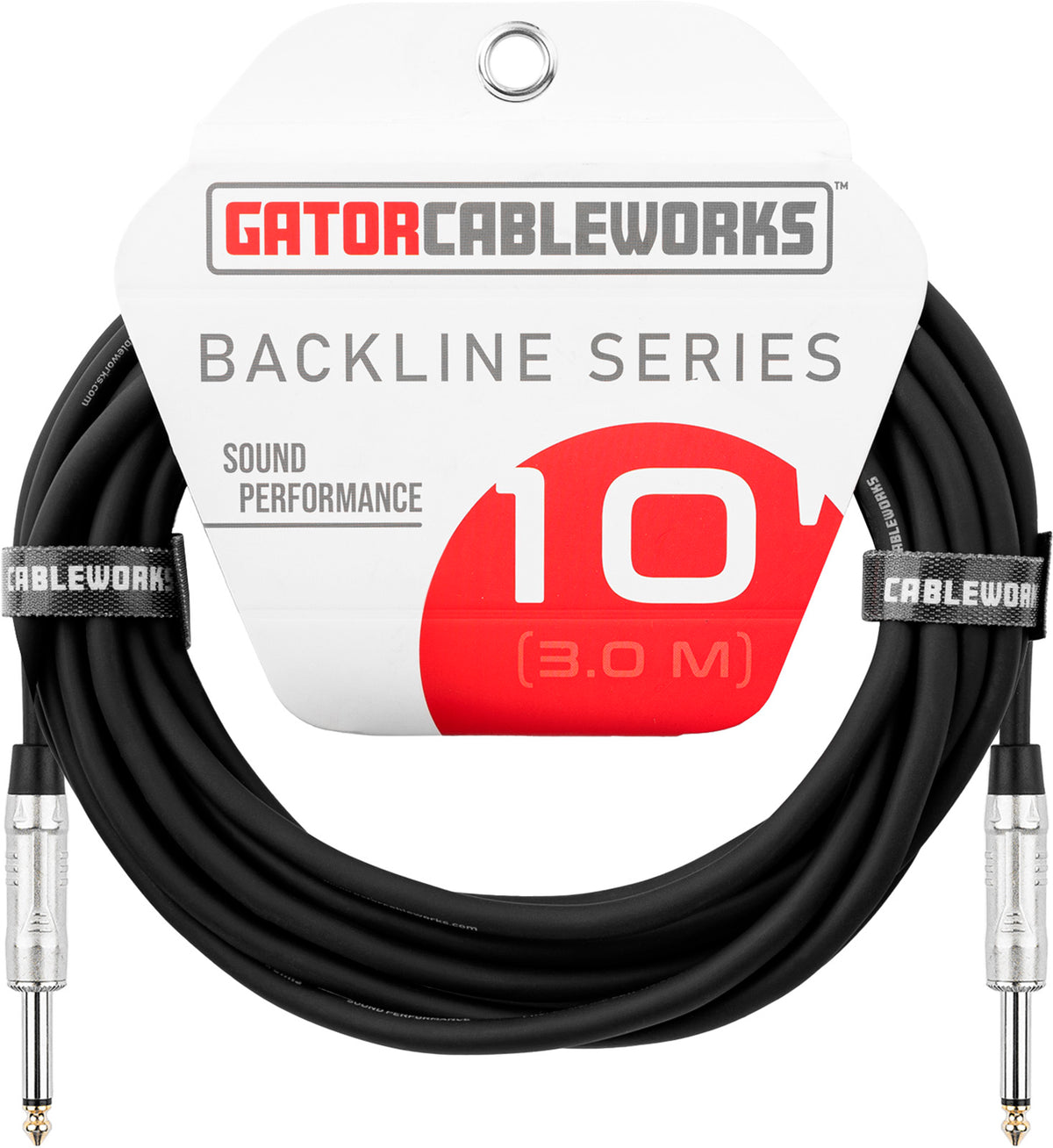 Gator Cableworks Lautsprecherkabel - Backline 3 m Jack
