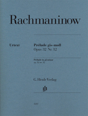 RACHMANINOV S. - PRELUDE OP.32 N°12