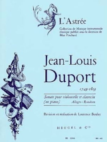 Duport Jean-Louis - Sonate in C für Violoncello und Klavier