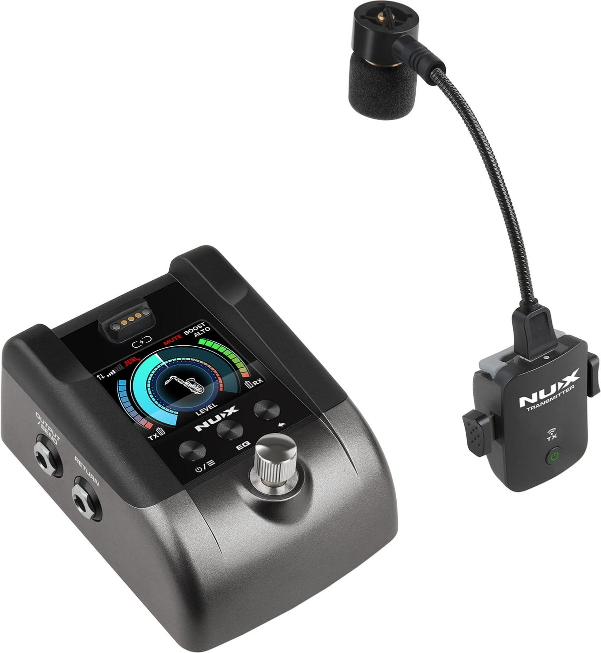 Nux B6-PRO SYSTEM DRAHTLOS SAXOPHON 2,4 GHZ