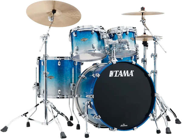 Tama STARCLASSIC WALNUT/BIRCH STAGE 22 MOLTEN BLUE ICE FADE