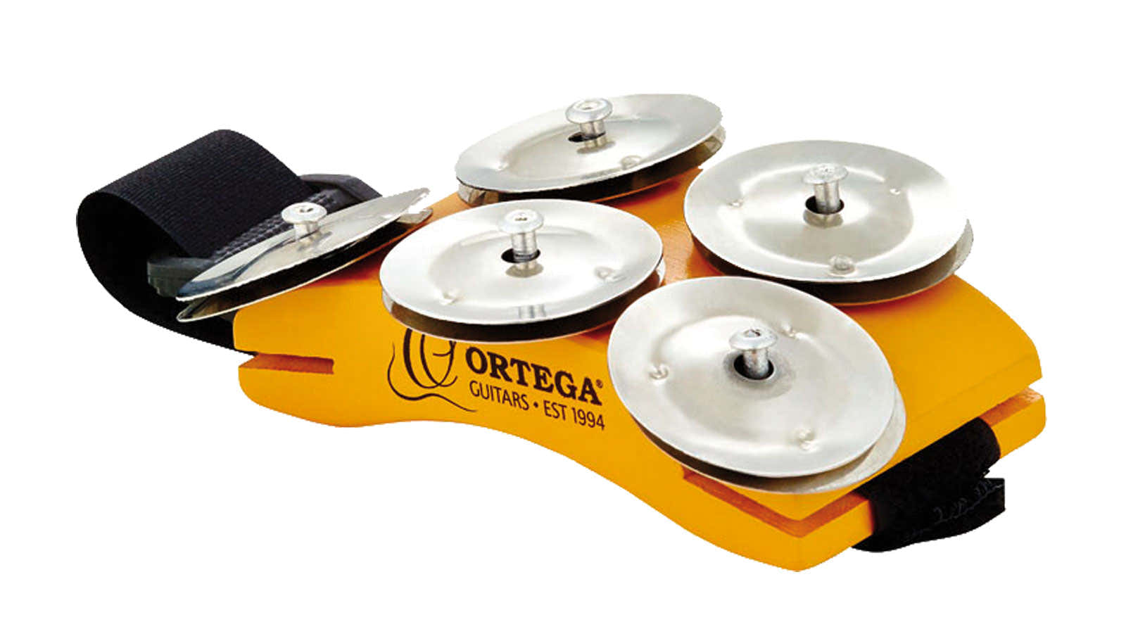 OSSFT FOOT TAMBOURINE MIT STEEL JINGLES