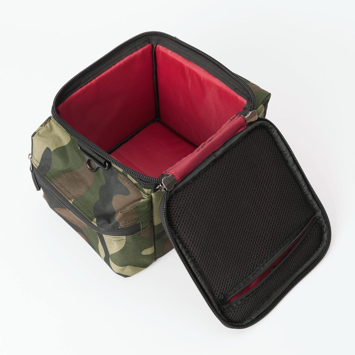 45 RECORD-BAG 100 NEW CAMO-GREEN/BORDEAUX