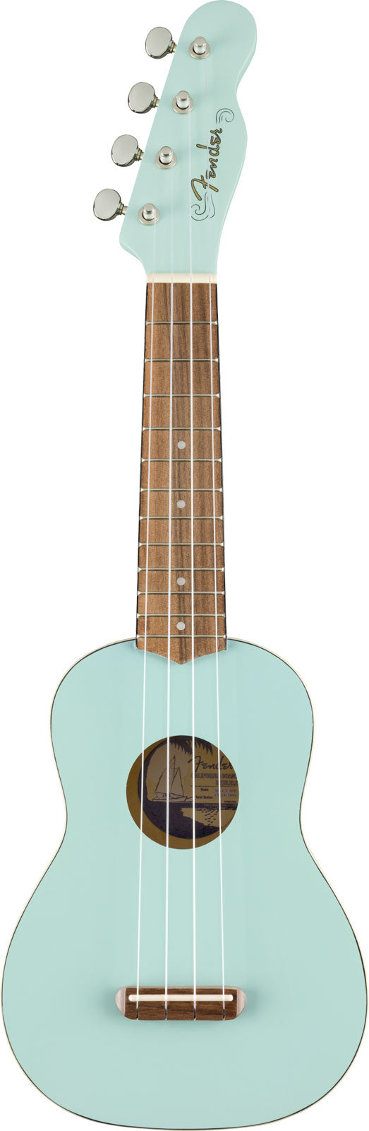 Venice Sopran-Ukulele WN Daphneblau