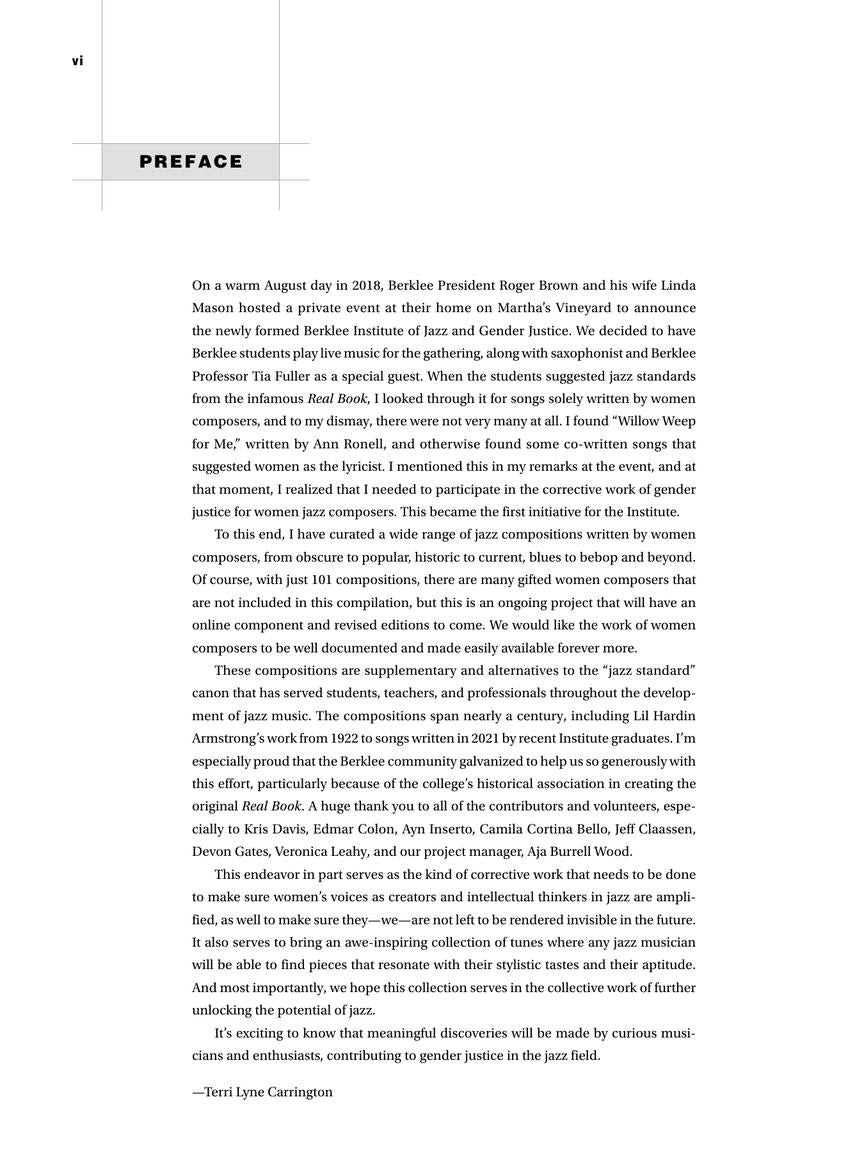 New Standards: 101 Lead Sheets By Women Composers