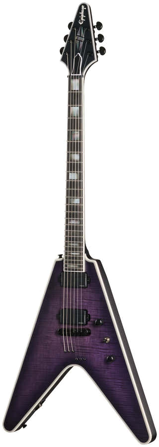 Flying V Prophecy Orchid Bloom Satin