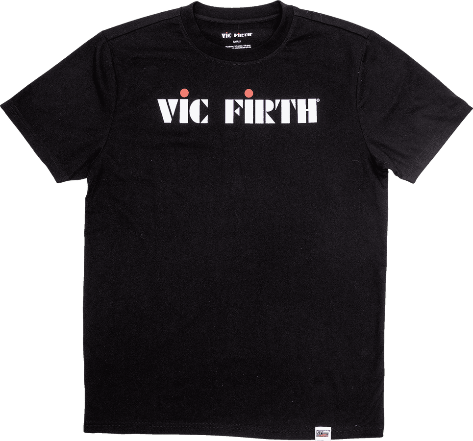Black Logo Tee S