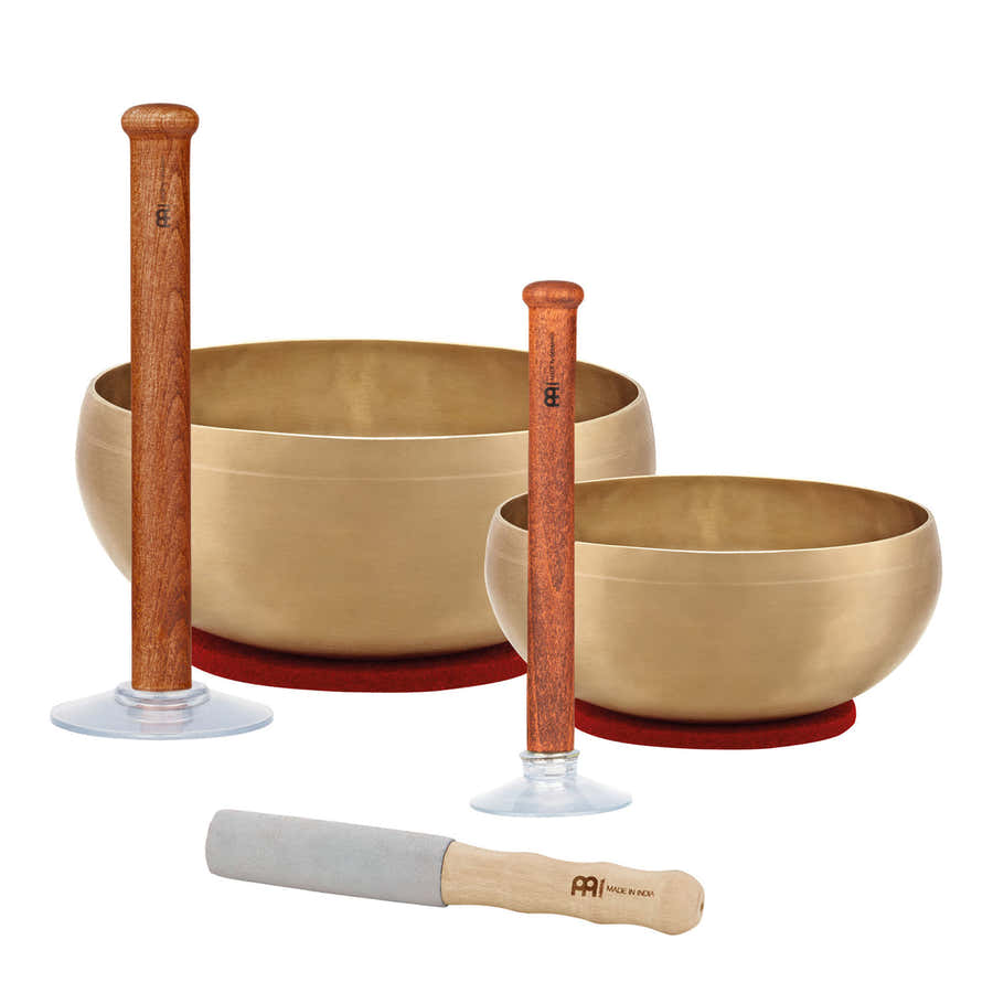 MEINL SONIC ENERGY COSMOS THERAPY SERIES SUCTION HOLDER SINGING BOWL SET