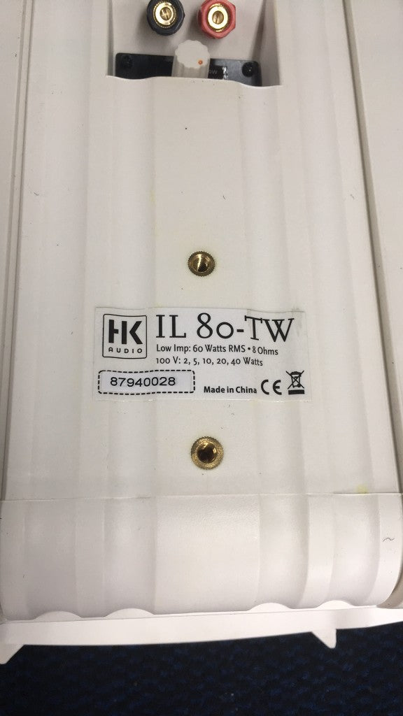 Formlautsprecher 8" 6W RMS weiß - B-Ware