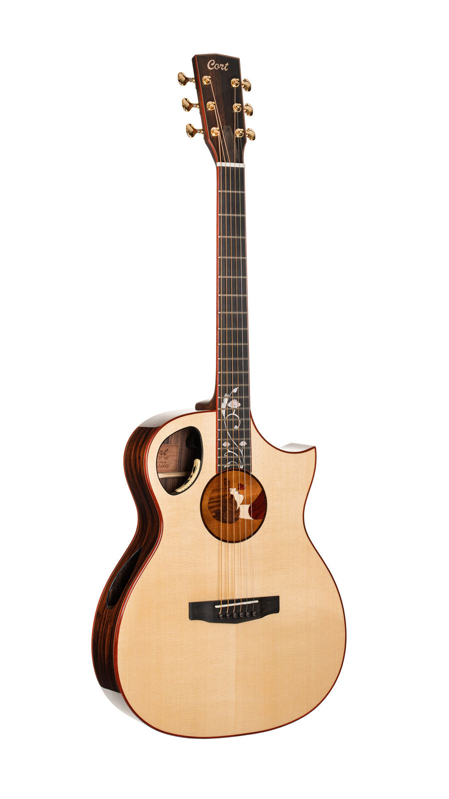 Gitarre Roselyn Redux Natur Hochglanz