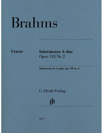 Brahms - Intermezzo A Major Op. 118 No. 2 - Piano