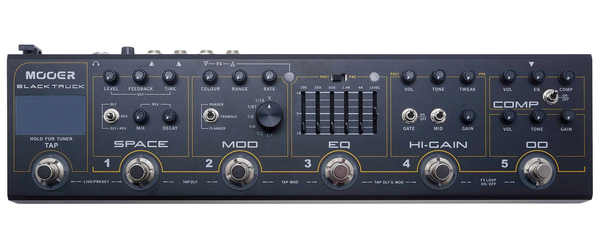 Multi-Effekte Pedalkombination