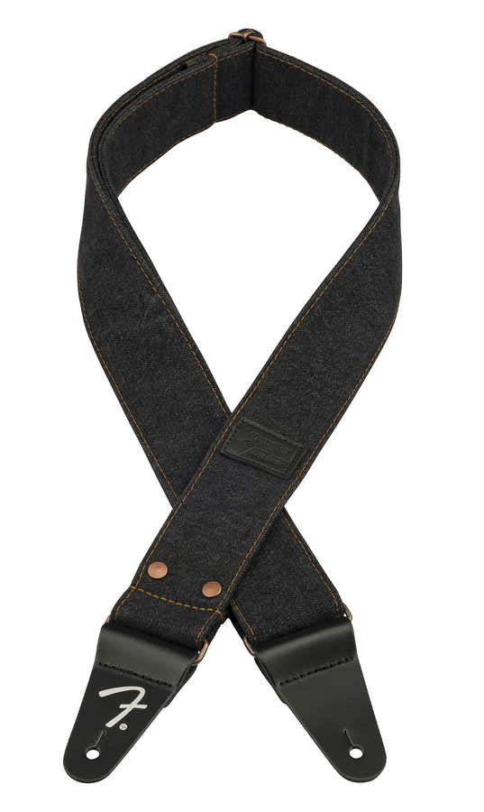 X Wrangler Genieteter Denim-Gurt Schwarz