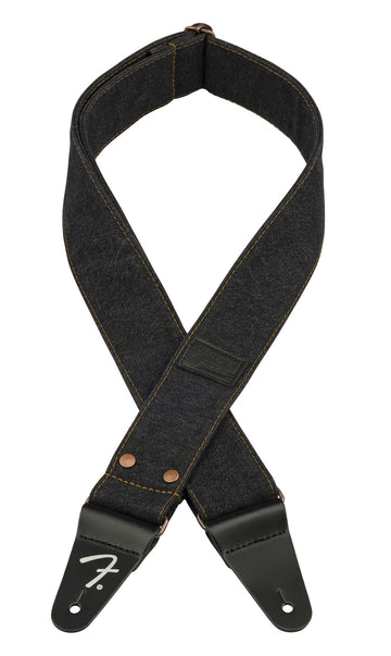 X Wrangler Genieteter Denim-Gurt Schwarz
