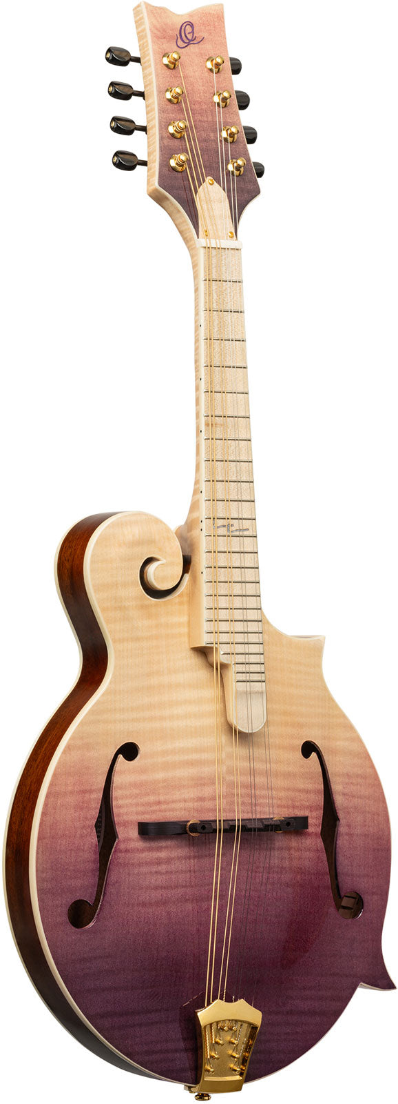 Americana F-Style Mandoline + Croco-Lederkoffer
