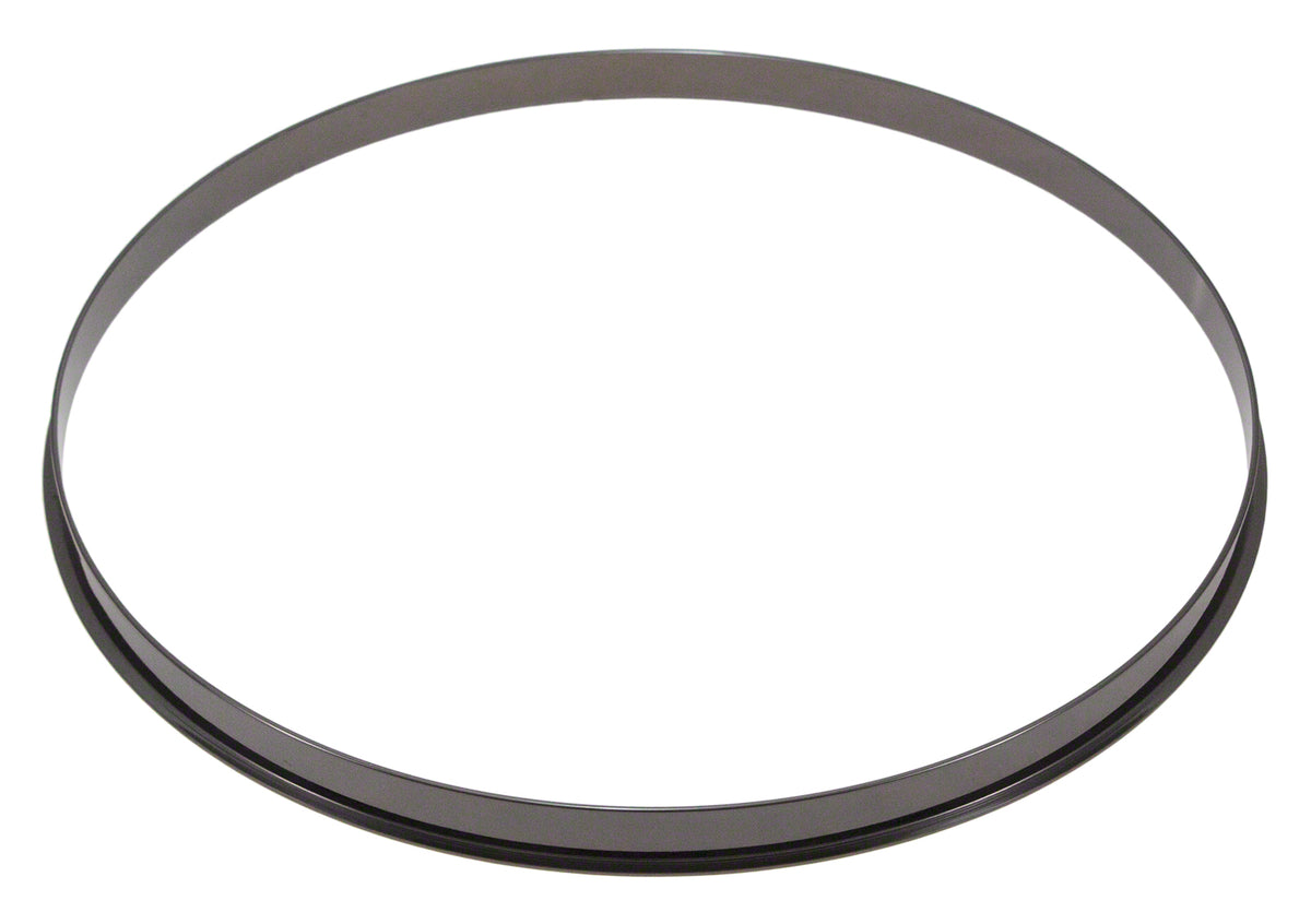 HSFL23-16BK - 16" SPANNREIFEN SCHWARZE EINFACHE FLANSCH 2.3MM