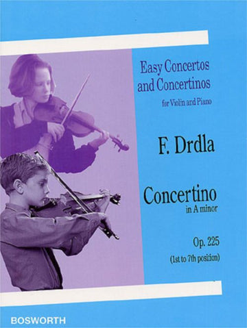 DRDLA F. - Concertino in a-Moll OP.225 - Violine und Klavier