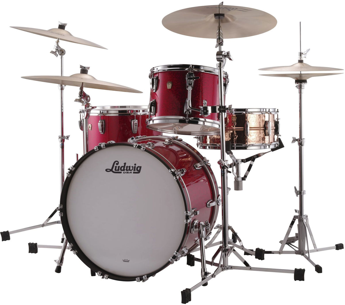 Classic Maple Red Sparkle (3 Kessel)