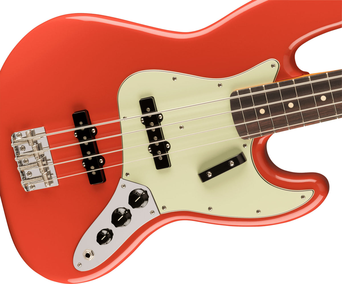 Jazz Bass 60s Vintera II RW Fiesta-Rot