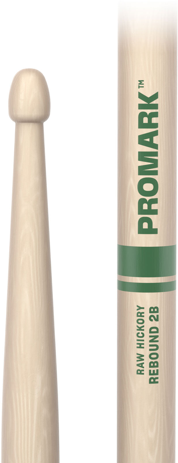 RBHR625AW - Hickory mit Eichel-Holzspitze Rebound 2B Roh