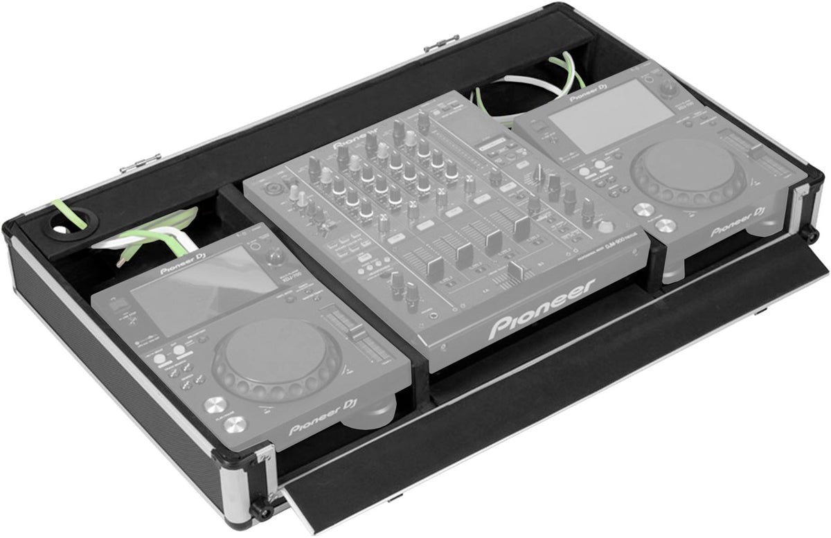 Koffer für Regie 10 / 12'' XDJ700 und DJM750 Silber