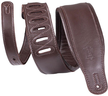 Gepolstertes Premium-Leder 8,25cm - Dunkelbraun-Dunkelbraun