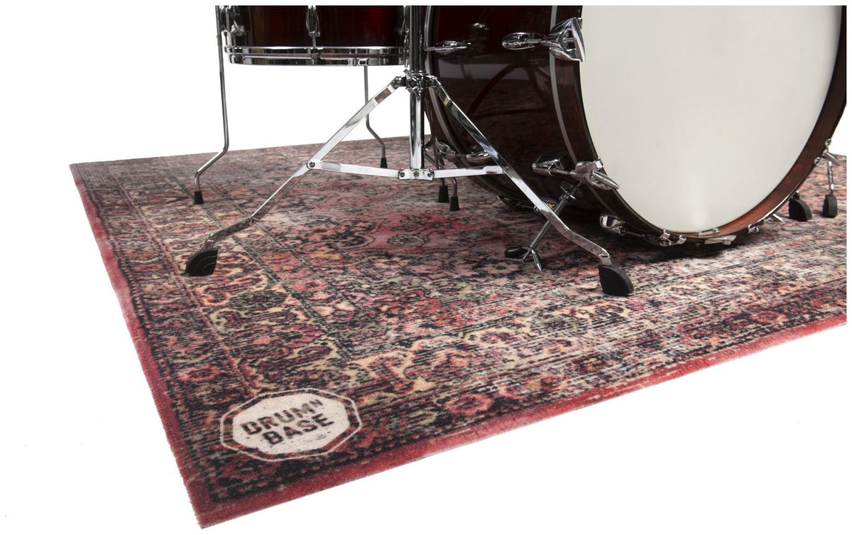 RWP185-ARD - Pro X-Heavy 7kg Road Worn Aged Red Persian Schlagzeugteppich - 1.85 x 1.60m