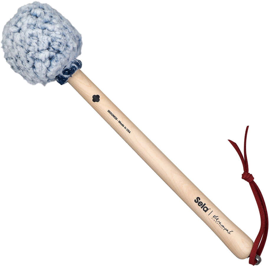 Gongschlägel Vikrampal Deep Earth - Klein, frostiges Blau