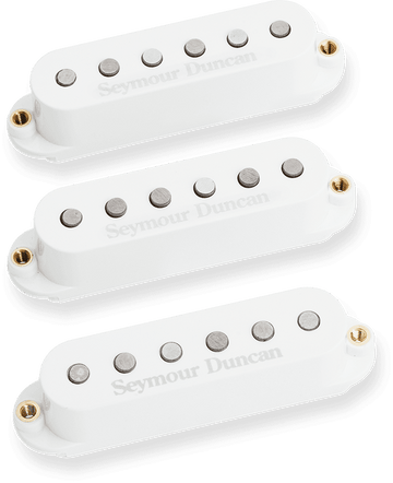 HUMBUCKER FORMAT SIMPLE FORMAT STACK PLUS KIT STRAT KIT WHITE