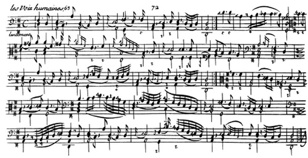 MARAIS MARIN - PIECES DE VIOLE DE GAMBE, DEUXIEME LIVRE - FAC-SIMILE FUZEAU - BACCALAUREAT 2012