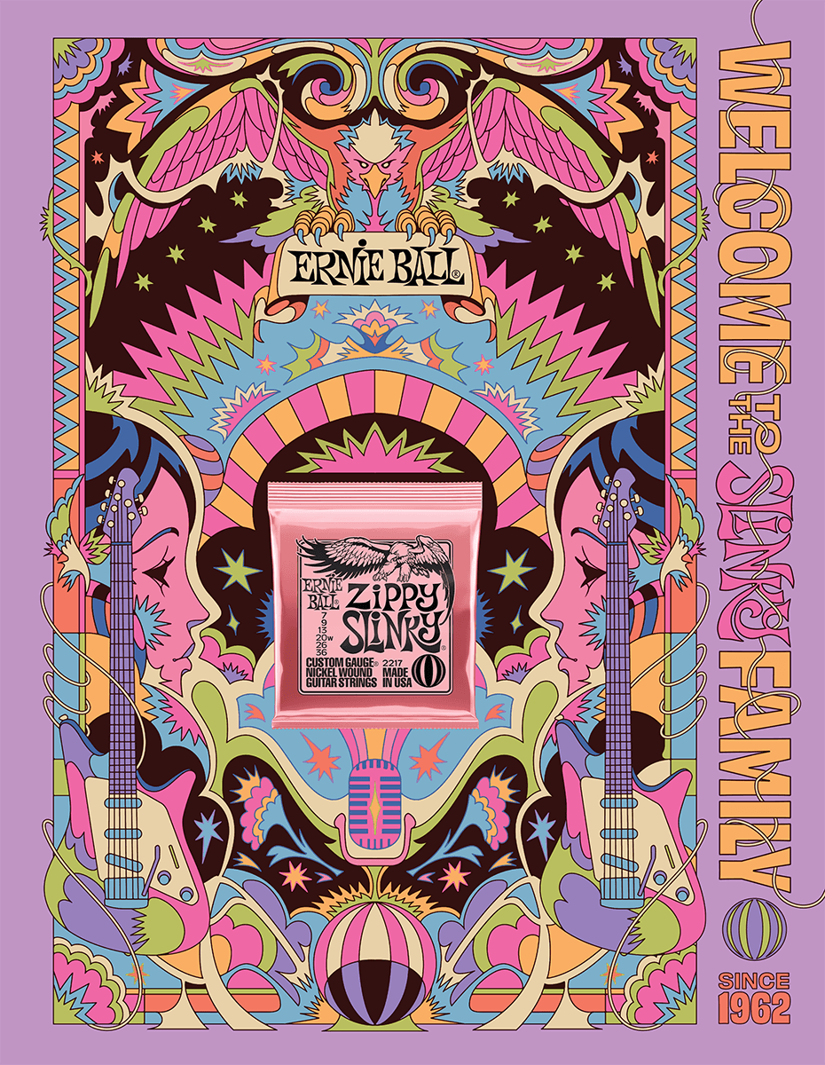 Ernie Ball Poster Format A0 Zippy