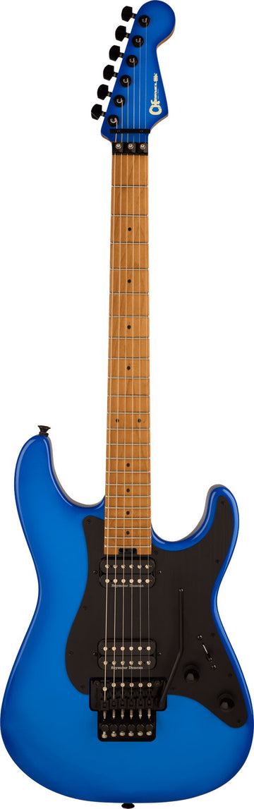 Pro-Mod Plus So-Cal Style 1 HH FR CM Karamellisierter MN Blauer Farbverlauf