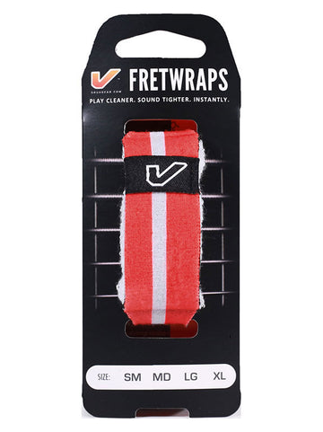 FretWraps Weltflaggen Rot-Weiß - Klein