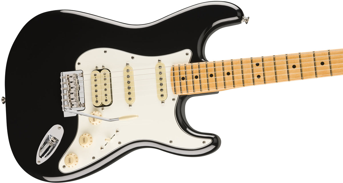 Stratocaster HSS Player II MN Schwarz
