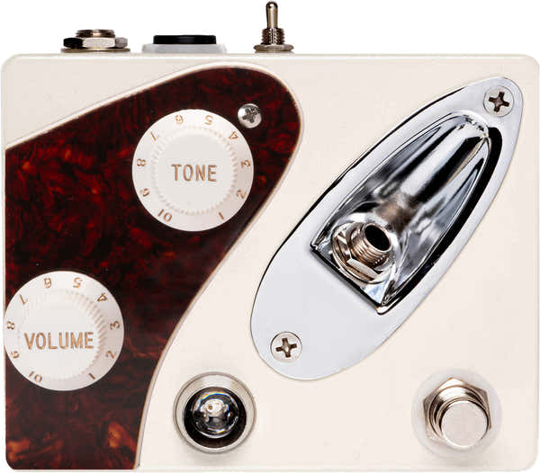 CopperSound Strategy V2 Overdrive - Olympic White Schildpatt-Schlagbrett
