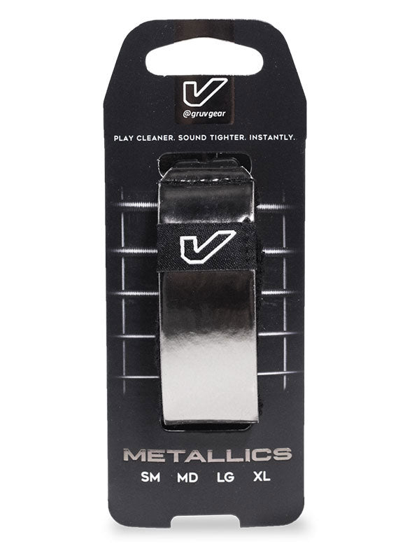 FretWraps Metallics Titanium - Groß