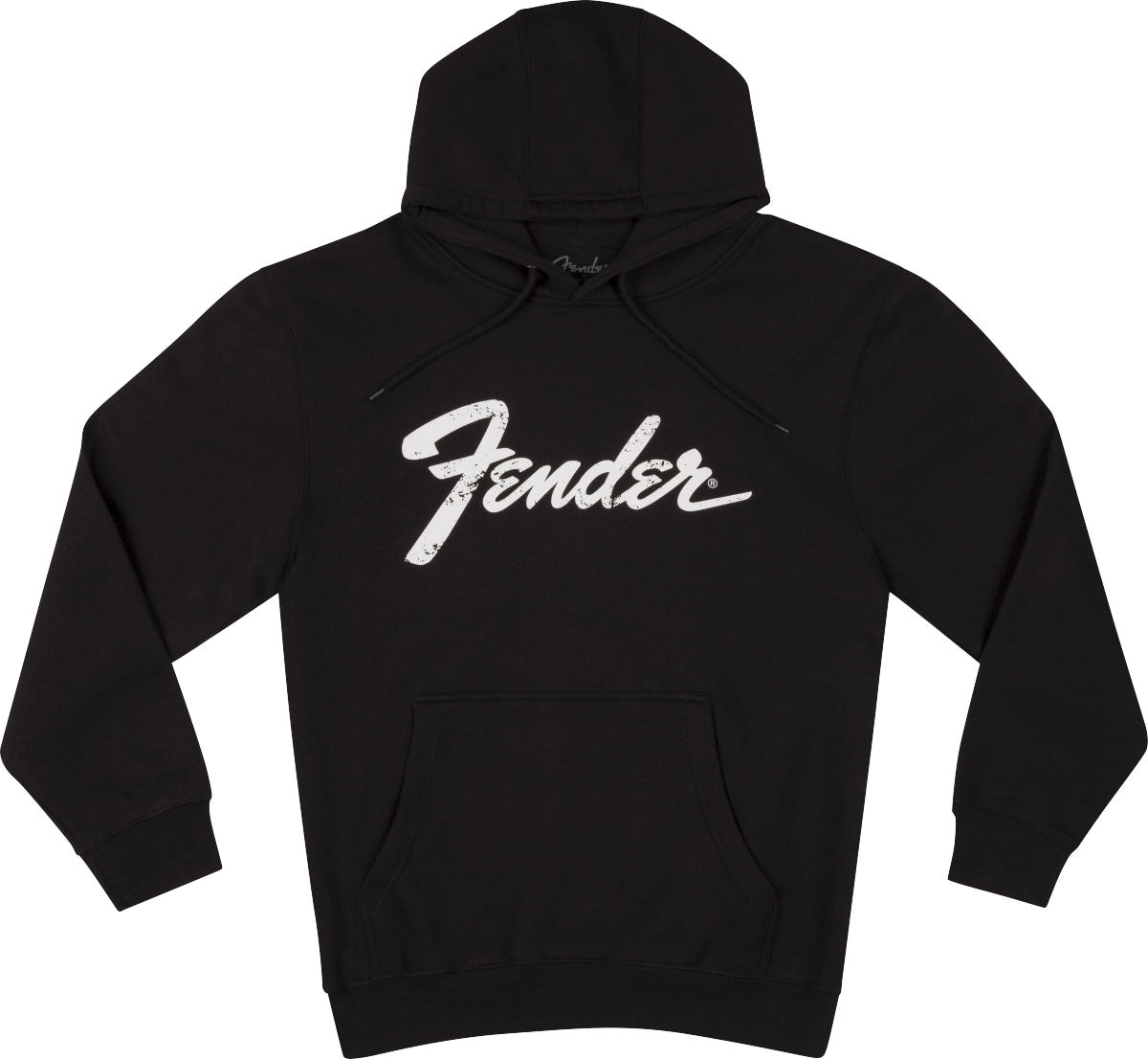 Fender Logo Date Back Hoodie Black L