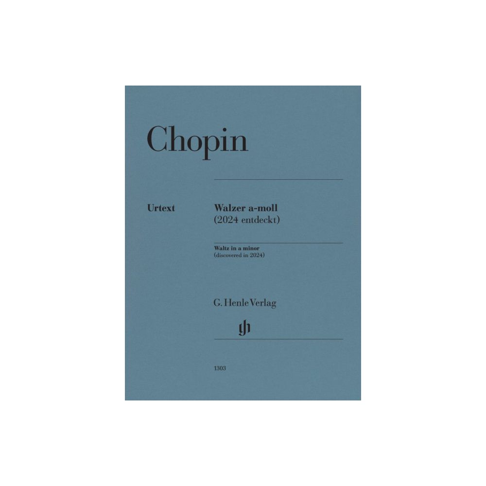 CHOPIN FREDERIC - VALSE EN LA MINEUR (DECOUVERTE EN 2024)