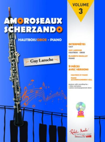LAROCHE G. - AMOROSEAUX SCHERZANDO - HAUTBOIS